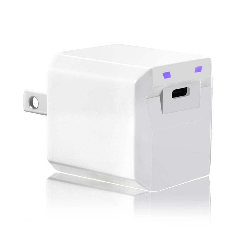 [Australia - AusPower] - USB-C Wall Charger 33W, ZTHY USB-C GaN Fast PD 3.0 Charger Power Adapter Replacement for iPhone 13/12/iPad Pro/Google Pixel/Samsung Galaxy/LG/Sony Smartphones Tablets Airpods Switch(White) 