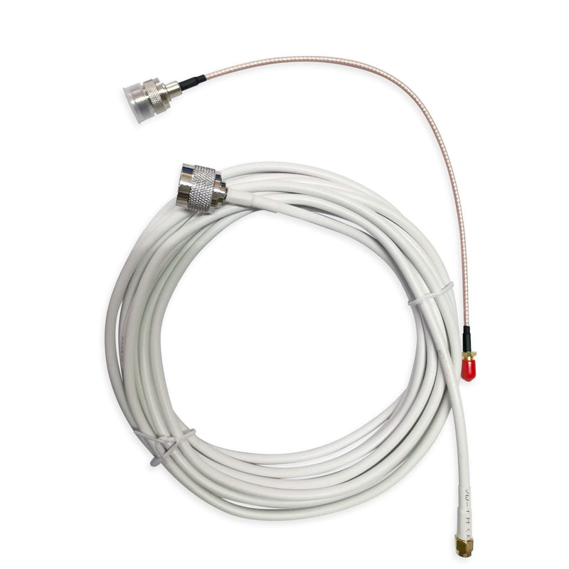 [Australia - AusPower] - Through-Window Cable and 19 feet RG58 Coaxial Cable - No Drilled Hole to Setup Phonetone Cell Phone Signal Booster 