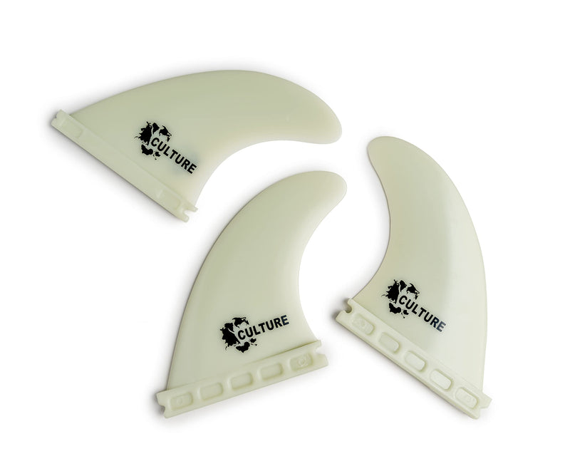 [Australia - AusPower] - Culture Supply Composite TFX Surfboard Tri Fin Sets - All-Round Template in 3 Sizes - Small | Medium | Large 