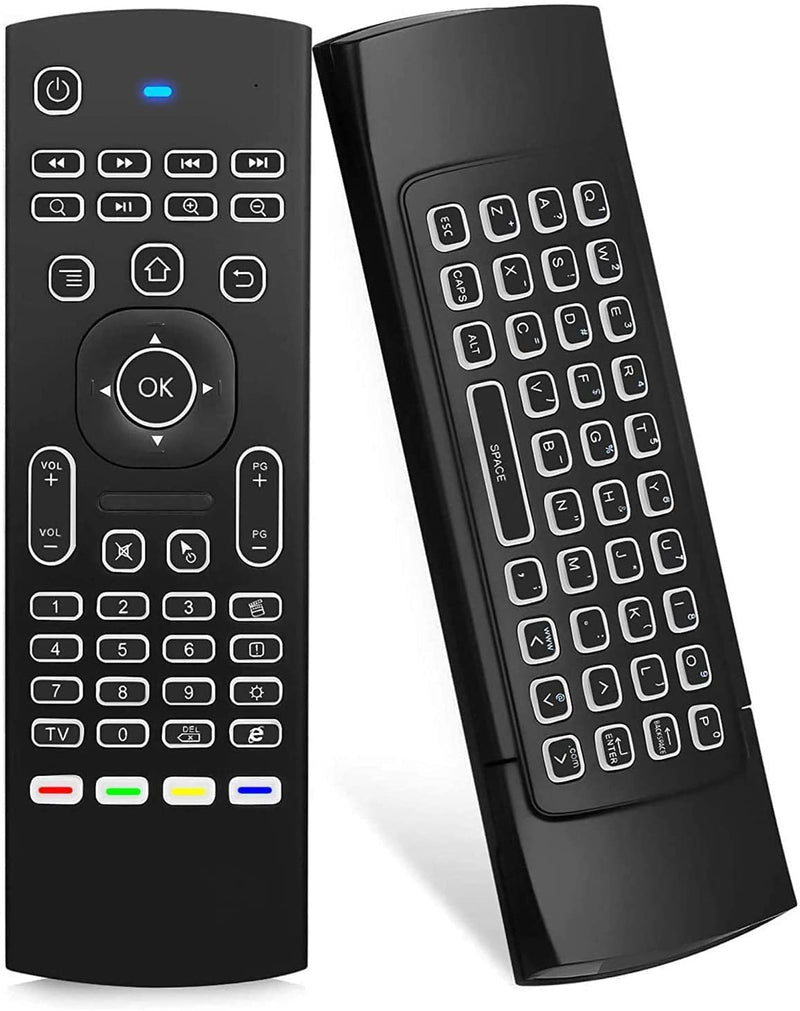 [Australia - AusPower] - MX3 Pro Mini Keyboard Backlight Fly Remote Mouse,Android TV Remote Control,IR Learning Mini Wireless Keyboard for Android TV Box.HTPC.IPTV.Pad.PS3/PS4 
