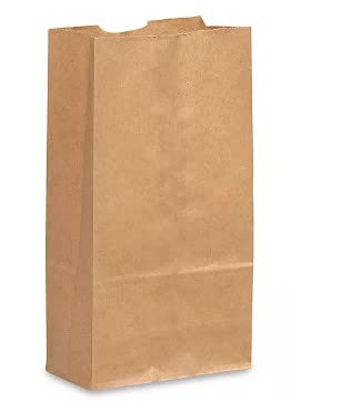 [Australia - AusPower] - Angel’s peel Lounge Paper Grocery/Lunch Bags (100 Pack)- Strong and Durable- Large Paper Bags for Grocery Shopping, Delivery or takeout orders (Brown) Brown 
