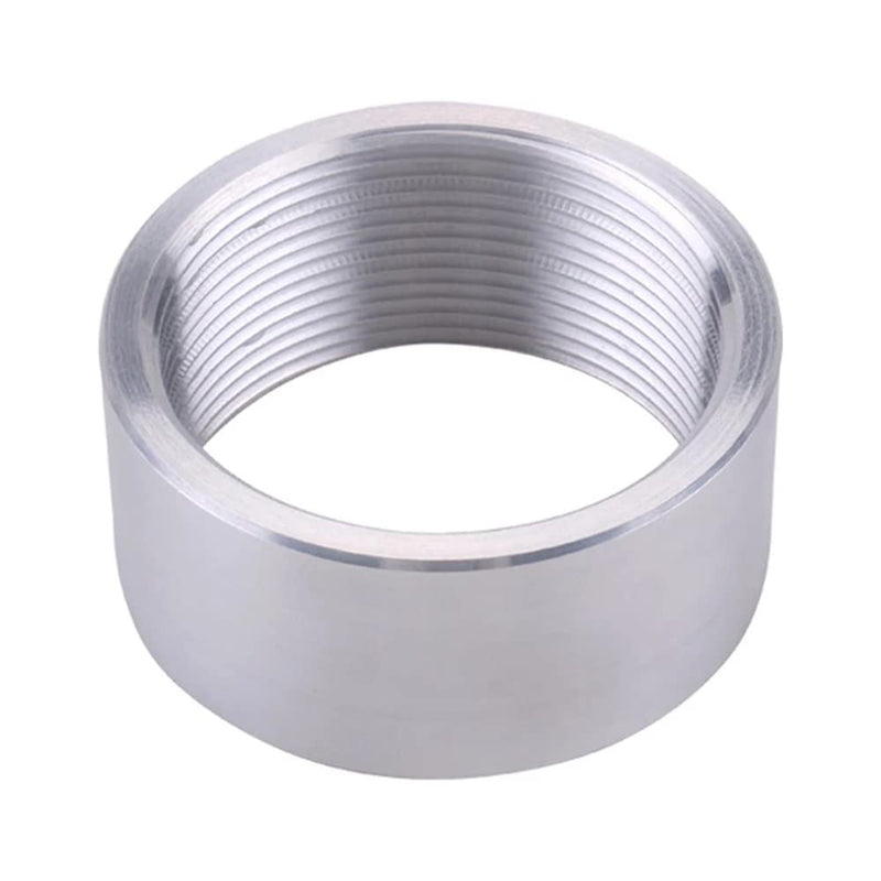 [Australia - AusPower] - 2 Inch NPT Female Thread Aluminum Weld On Pipe Fitting Bung,for Most Fluids,Female Weld On The Pipe Fitting Plug 