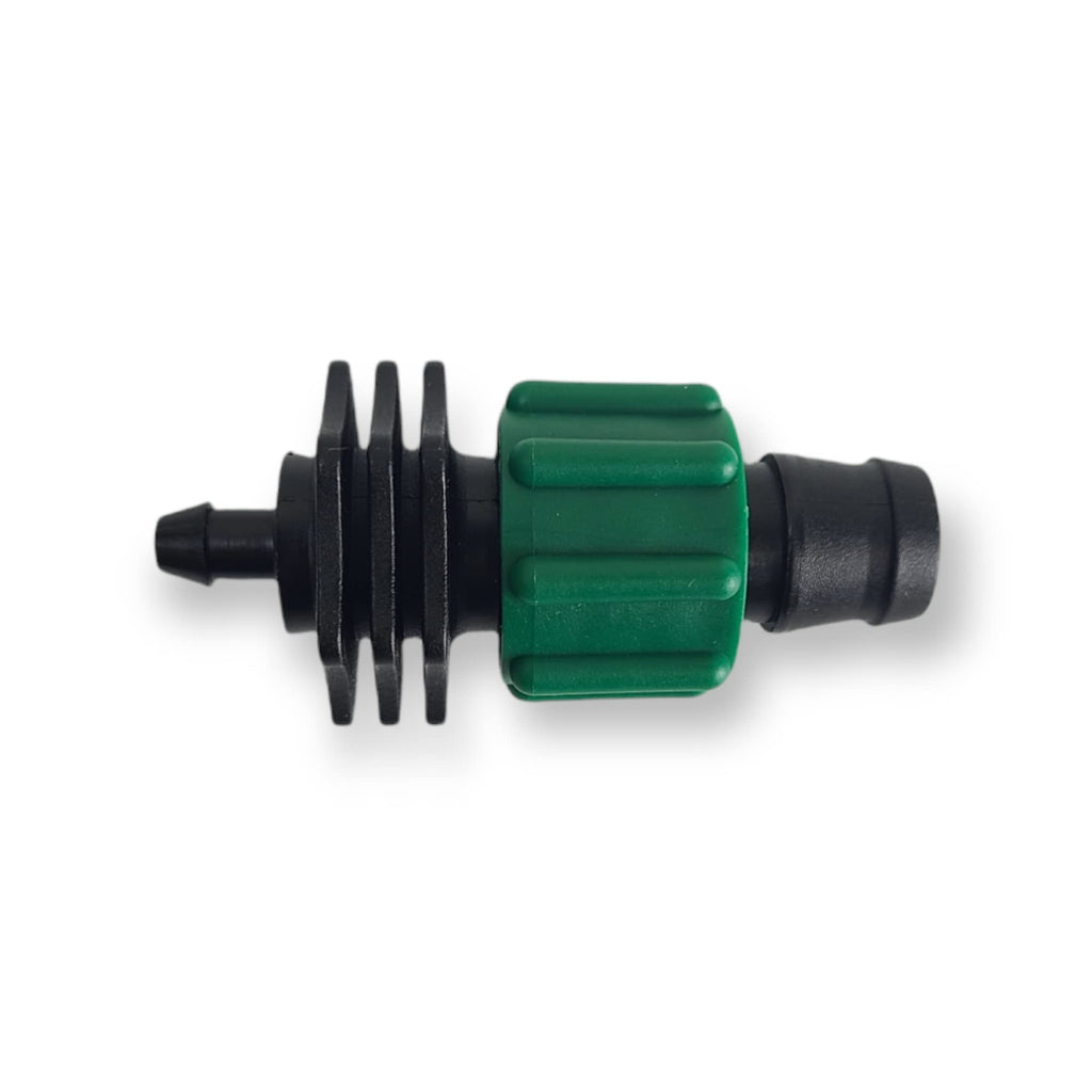 [Australia - AusPower] - USA Made - Premium Drip Tape Irrigation Tubing Adapter Coupling (5/8 Inch to 6mm Adapter) Universal Perma-Loc Connector Barbed Locking Fitting - Fits All Brands 5/8" Drip 5/8 Inch to 6mm Adapter 