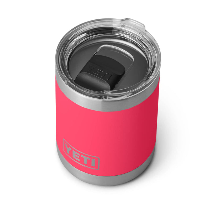 [Australia - AusPower] - YETI Rambler 10 oz Lowball, Vacuum Insulated, Stainless Steel with MagSlider Lid Bimini Pink 