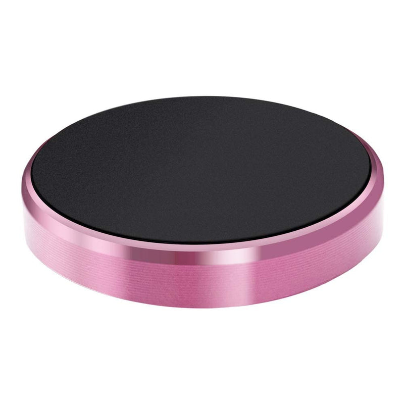 [Australia - AusPower] - Adhesive Magnet Cell Phone Holder for Car, Magnetic Mount Compatible with iPhone and Samsung - Pink 
