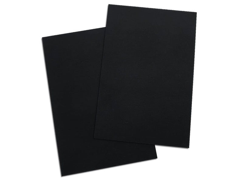 [Australia - AusPower] - Forged Acrylics Black KYDEX T .040", 8 x 12 Inch Nominal (2-Pack) 8x12 040 2 Pack 