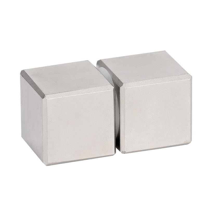 [Australia - AusPower] - 1" Cube Magnets Super Strong Neodymium Magnets Powerful Permanent Rare Earth Magnets Square Cube Magnets for Science Project Building Craft and Office, Pack of 2 