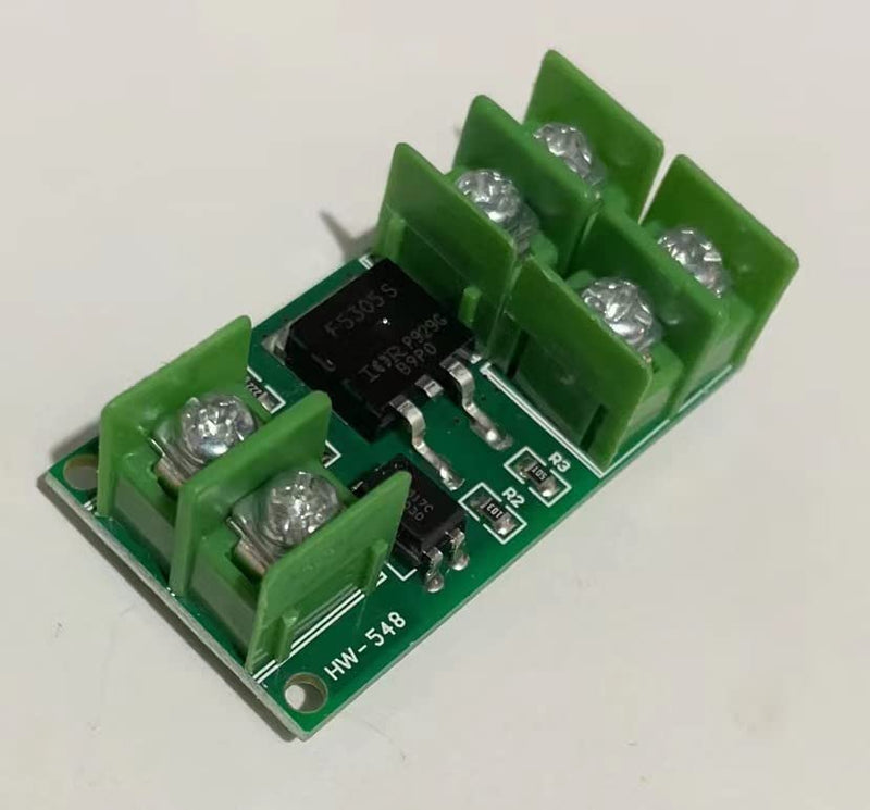 [Australia - AusPower] - crazydiodes F5305S nic Switch Board PWM MOS Tube Switch Driver Board Breakout MOS Tube Module PMOS with 3V 5V 12V 24V 36V Input Signal Voltage 