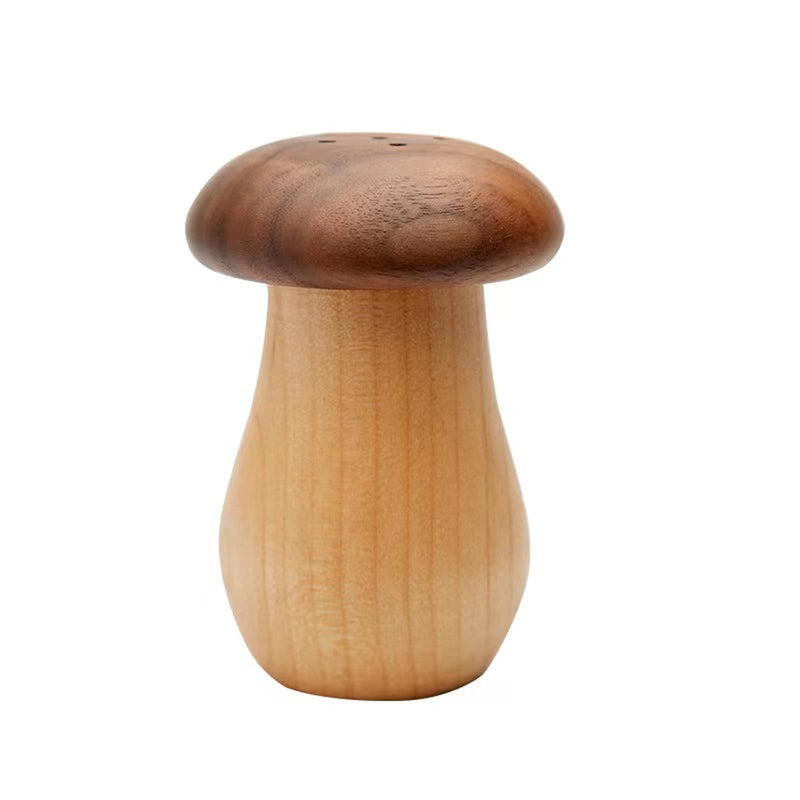 [Australia - AusPower] - Agirlvct Toothpick Holder Dispenser, Wooden Cute Mushroom Tooth Pick Dispenser Toothpicks Container for Home Kitchen Restaurant (1 Pack) 