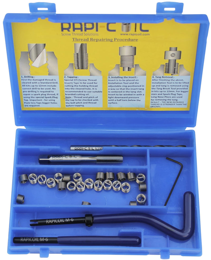 [Australia - AusPower] - Thread Repair Kit M6 x 1.0 | RAPICOIL® 