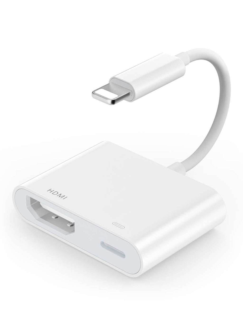 [Australia - AusPower] - [Apple MFi Certified] Lightning to Digital AV Adapter Lightning to HDMI Adapter 1080P with Lightning Charging Port Compatible for iPhone, iPad and iPod Models and TV Monitors Projector 