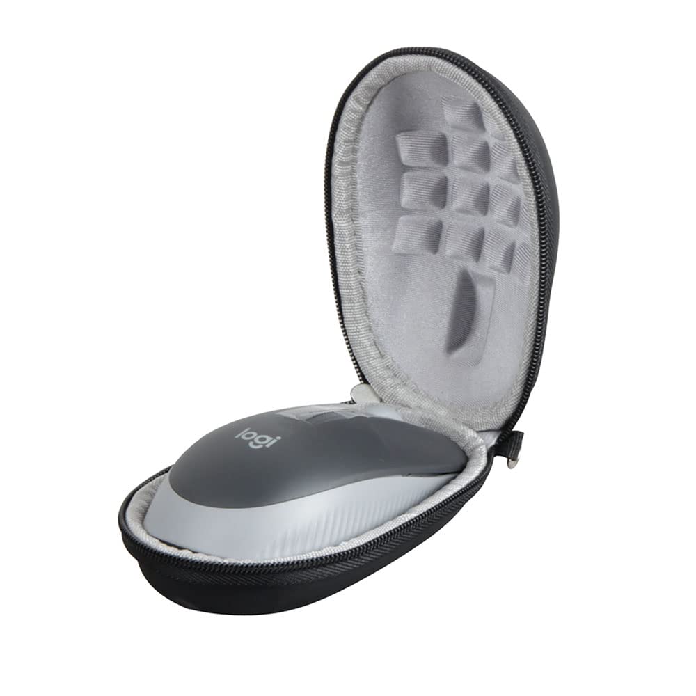 [Australia - AusPower] - Hermitshell Travel Case for Logitech Wireless Mouse M190 - Full Size Ambidextrous Curve Design 