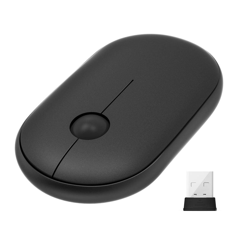 [Australia - AusPower] - Wireless Mouse,2.4 GHz Slim Silent Mouse with BT 3.0/5.0 and USB , Multi-Device Portable Cordless Mouse for Laptop, PC, Computer, Mac 