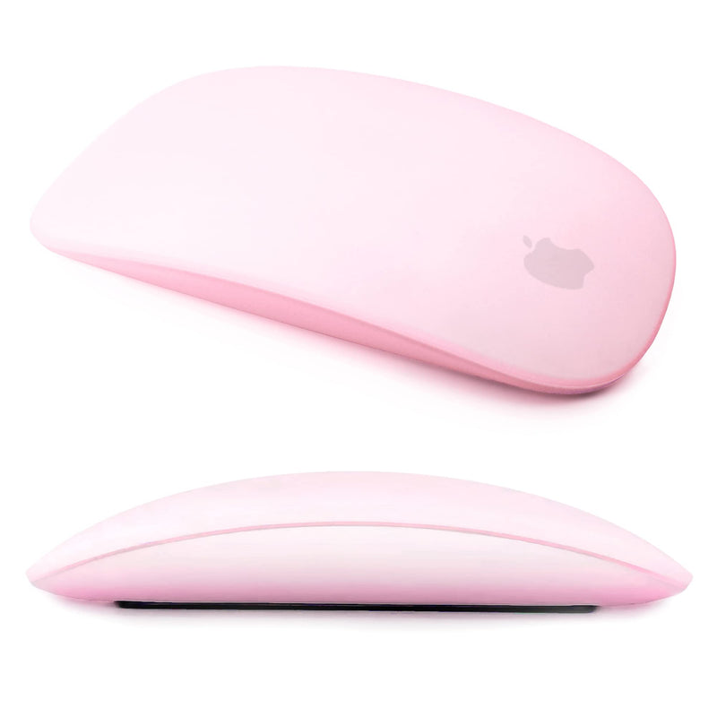 [Australia - AusPower] - Mouse Silicone Case, for Apple Magic Mouse 1&2, Drop Proof, Dust Proof, Ultra Thin Cover 2-pink 