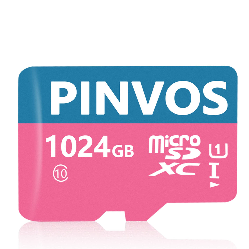 [Australia - AusPower] - Micro SD Memory Card 1TB - Micro SD Card 1024GB TF Card Class 10 High Speed U1 C10 Micro SD SDXC Card with Adapter 