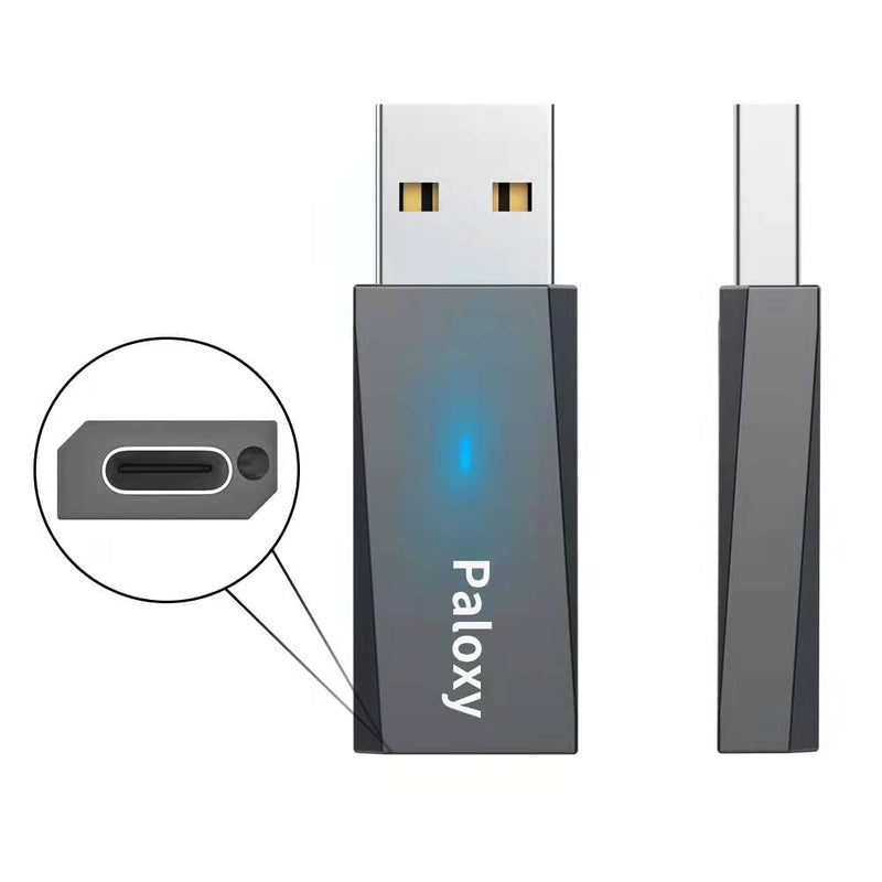 [Australia - AusPower] - [10Gbps] USB C Female to USB Male Adapter, 3.1 USB A to USB C Adapter,One-Sided SuperSpeed Data Sync & 100W Fast Charging - Compatible with Laptop, PC, Charger, Power Bank, Quest Link 