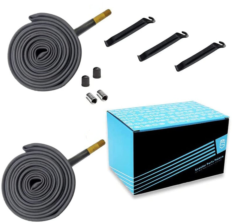 [Australia - AusPower] - 700x35C/38C/40C/43C Schrader Valve 700C Bike Inner Tubes for 700 x 35C 700x36C 700x37C 700 x 38C 700x39C 700 x 40C 700x41C 700 x 42C 700 x 43C Bike Tire Tubes - 48mm A/V 