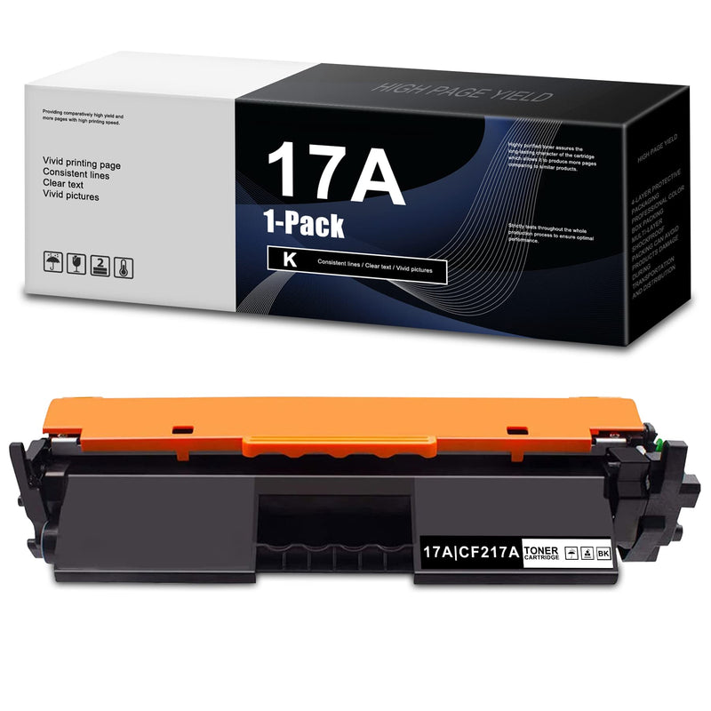 [Australia - AusPower] - (1 Pack Black) 17A|CF217A CF217A Compatible Toner Cartridge Replacement for 17A Pro MFP M130a M130nw M130fn M102a M102w M130fw Printer - Sold by Hiyotaink 