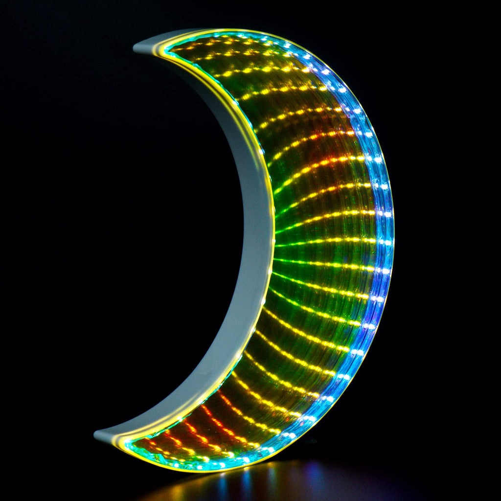 [Australia - AusPower] - Shanger LED Magic Moon Marquee Light,Colorful Lamp,Party Festival Wall & Table Night Light for Living Room,Bedroom Home Decoration 
