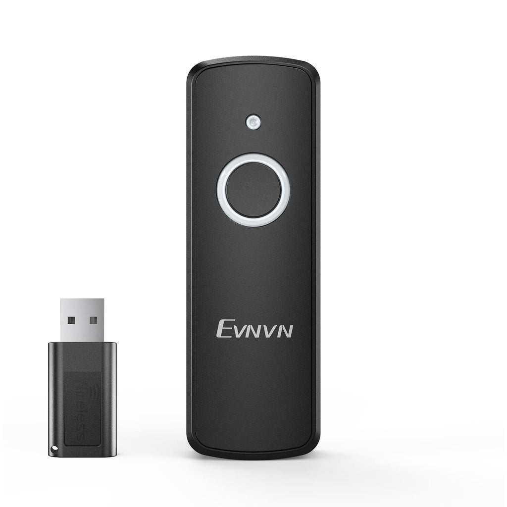 [Australia - AusPower] - Evnvn Mini 2D Wireless Barcode Scanner Compatible with Bluetooth, 2.4G Wireless Portable 1D 2D QR Code Scanner for Inventory, Cordless Bar Code Image Reader for iPhone Android Tablet iOS PC 