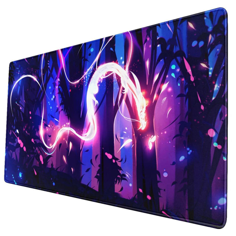[Australia - AusPower] - Large Mouse Pad, Gaming Mouse Pad, Keyboard Pad, Desk Pad, Stitched Edge, Anti-Slip Wear 31.5x15.7In 