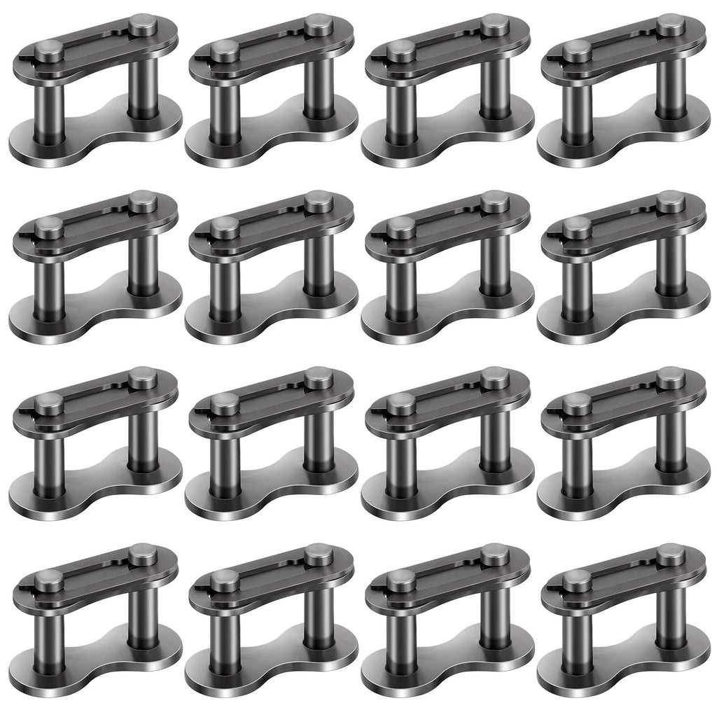 [Australia - AusPower] - PAGOW 16PCS #41 Roller Chain Connecting Links, Master Manganese Steel Connector Heavy Duty for Bycicles, Mini Bikes, Motorcycles, Go-Karts, Home and Industrial Machinery #41 16PCS 