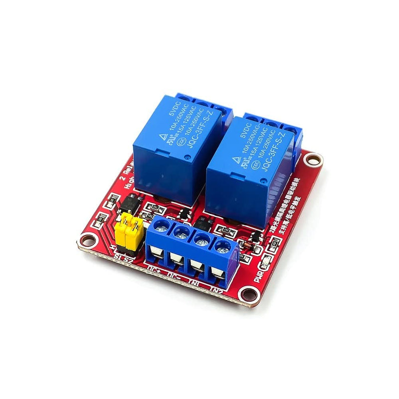 [Australia - AusPower] - WWZMDiB【1Pcs, 24V, 2 Channel, Relay Board】Relay Module 1/2/4/6/8/16 Channel 5V 12V 24V with Optocoupler Isolation Support High and Low Level Trigger 