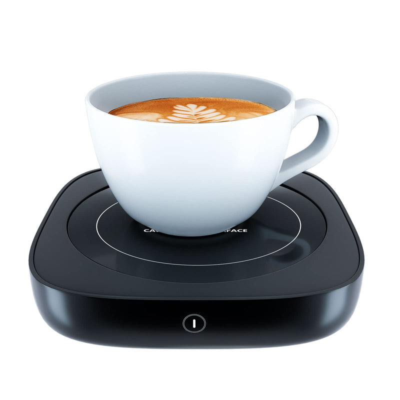 [Australia - AusPower] - Coffe Mug Warmer,Electric Cup Warmer Electric Beverage Warmer,Mug Warmer Coffee Warmer with 3 Temperature Settings,Coffee Warmer for Desk Auto Shut Off,Mug Heater Coffee Heater for Desk,Tea Warmer 