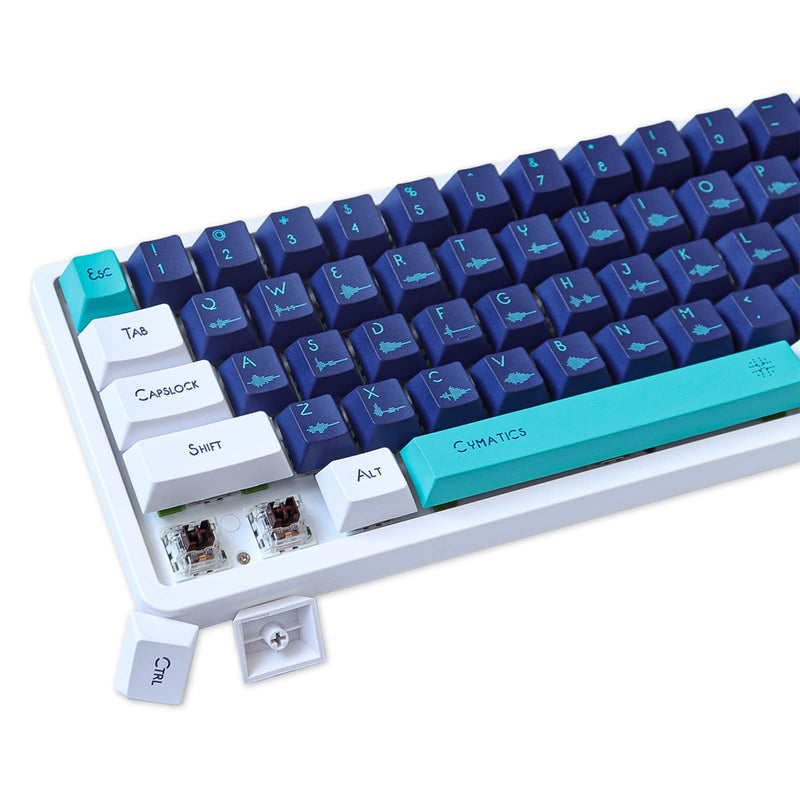 [Australia - AusPower] - PBT Keycaps 129 Keys Dye-Sublimation Keycap Set Cherry Profile Japanese Keycaps for Cherry Gateron Mx Switches Mechanical Gaming Keyboard 