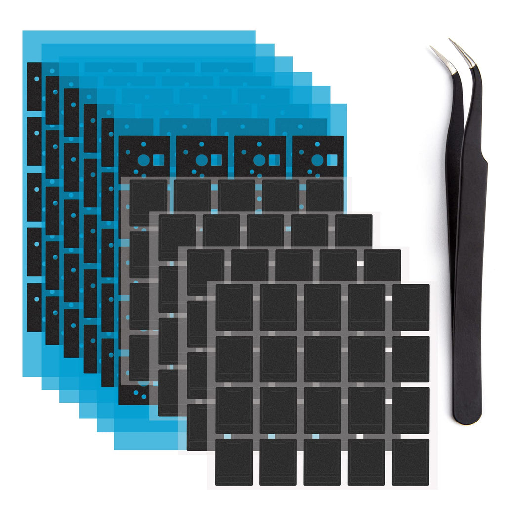 [Australia - AusPower] - 120Pcs Switch Films and Switch Pads with Tweezers for Mechanical Keyboard Switch, Compatible with Cherry MX, Gateron Switch, Popro Material, for Most Hot-swap PCBs 120Pcs Switch Films and Switch Pads 