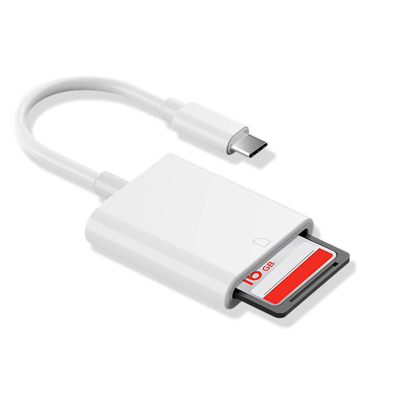[Australia - AusPower] - USB C SD Card Reader Adapter,Upgraded 3 in 1 Type C Micro SD&TF Card Reader Adapter,Fast Speed USB3.0 Camera Memory Card Reader for New Pad Pro MacBook Pro and ect More USB C Devices (One Slot) One slot 