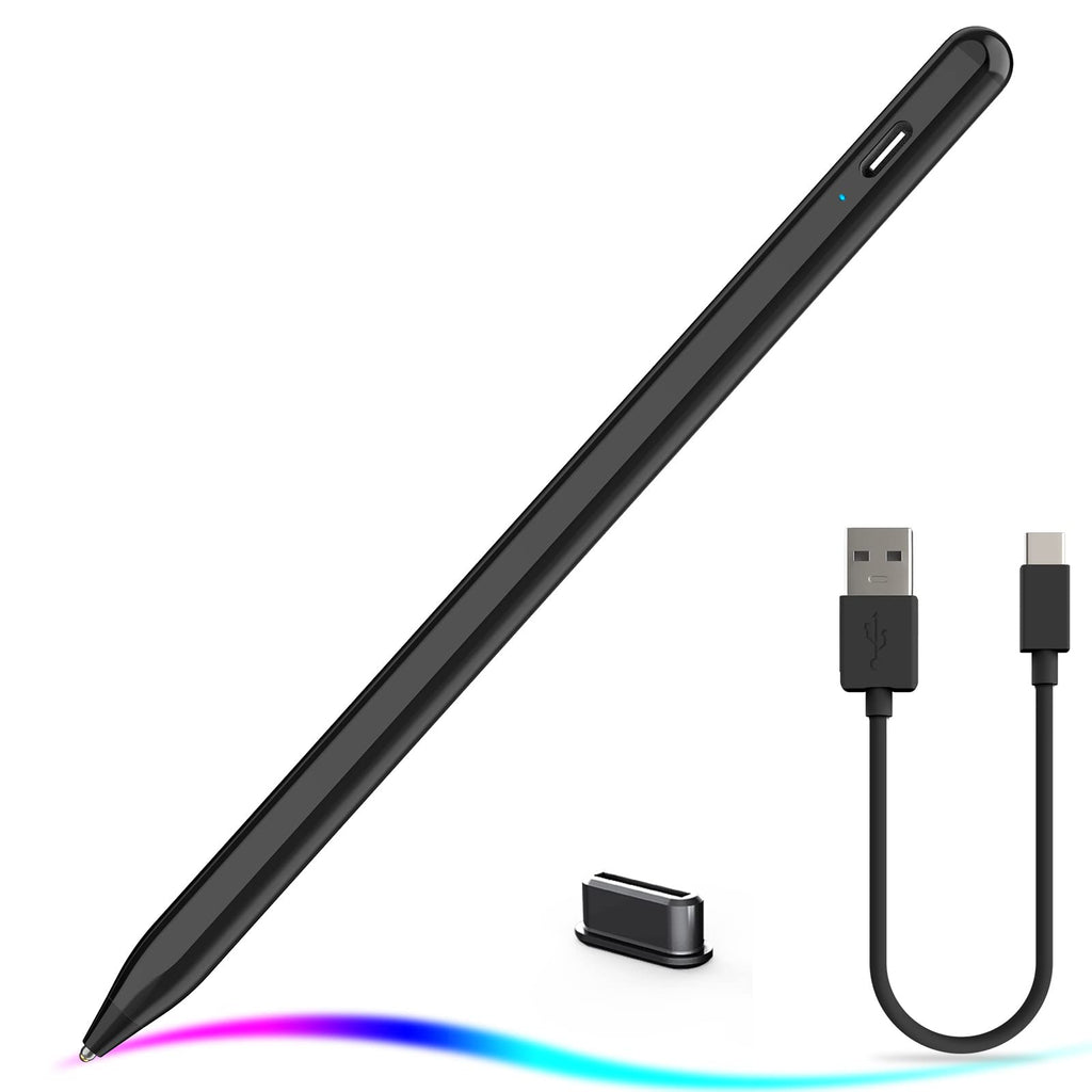 [Australia - AusPower] - Stylus Pen Compatible for iOS&Android Touch Screens,for Cell iPhones,Tablets,Samsung,Compatible with Apple Pencil iPad Air 2nd/3rd/4th/5th Gen,iPad Mini 2rd/3th/4th/5th Gen,iPad Pro,iPad 4th/5th Gen black 