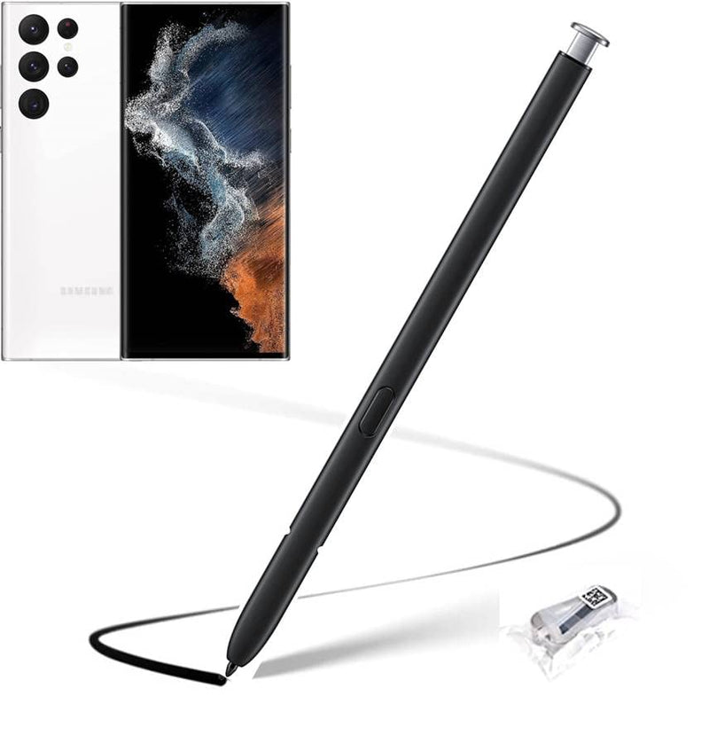 [Australia - AusPower] - S22 Ultra Pen Replacement for Samsung Galaxy S22 Ultra 5G Touch Stylus Pen S Pen + Replacement Tips/Nibs (Phantom White) Phantom White 