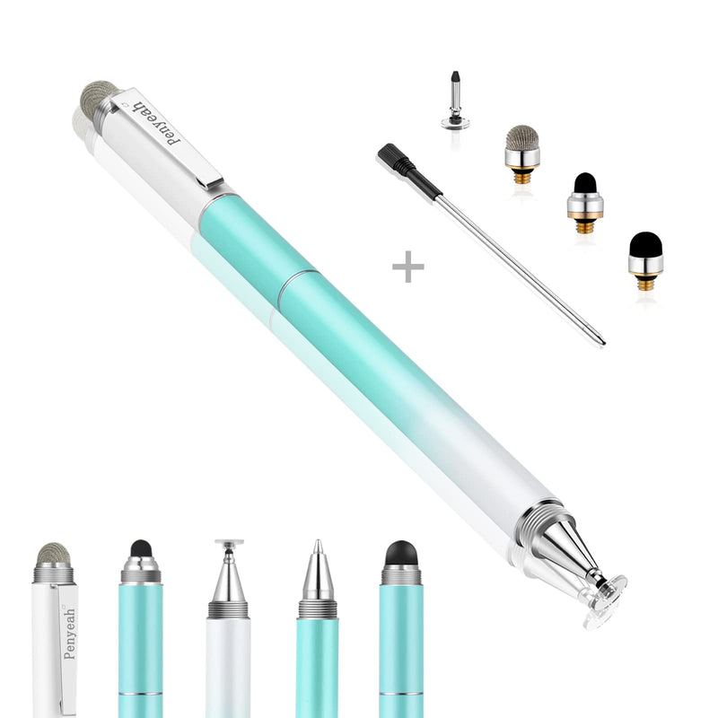 [Australia - AusPower] - Penyeah Capacitive Stylus Pen (4 in 1),Universal Touch Screens Stylus Pen for iPad/Pro/iPhone/Android Phone/Samsung/Fire/Tablets and All Capacitive Touch Screens-Dream Blue Dream Blue 