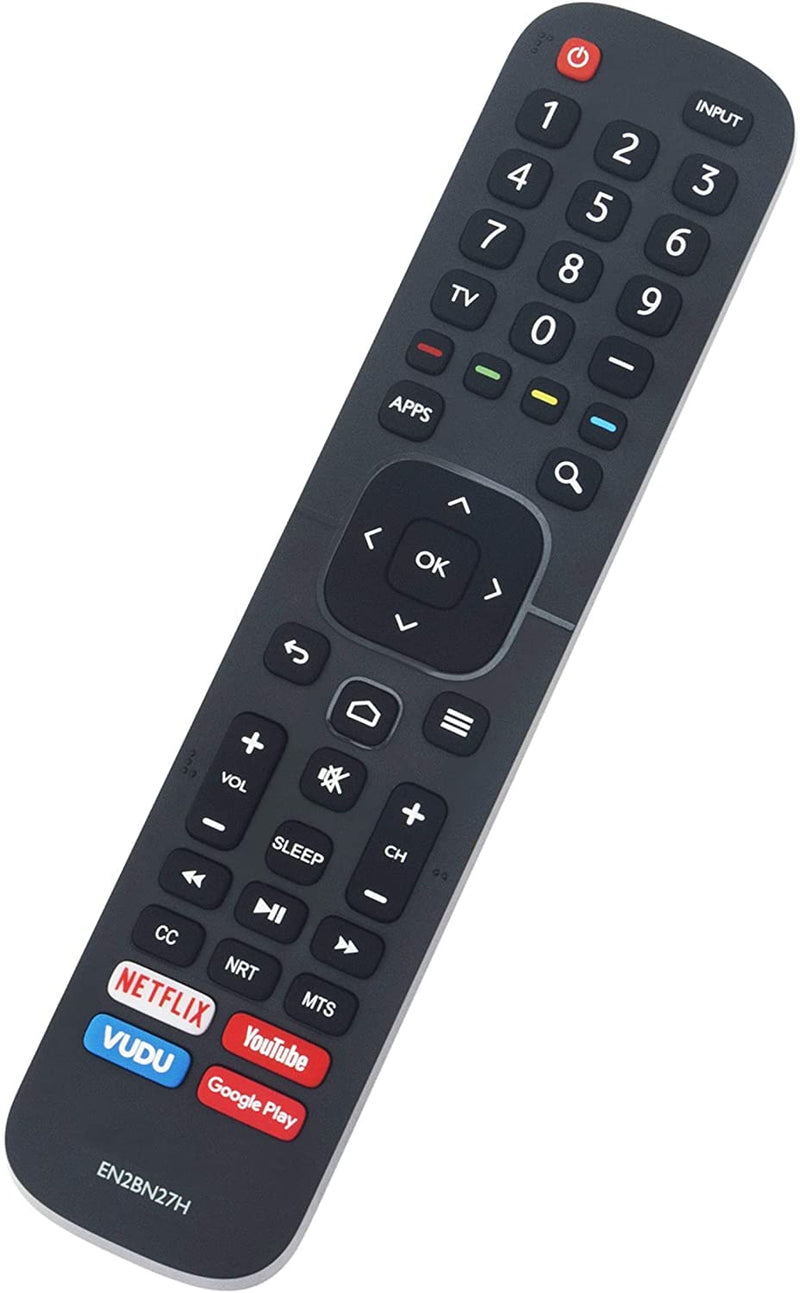 [Australia - AusPower] - PERFASCIN EN2BN27H Replacement Remote fit for Hisense Smart TV 332H5500F 40H5500F H55 Series 32H5520F 32H5530F 32H5540F 40H5609 40H5520F 40H5530F 40H5540F 32H5550F 32H5560F 32H5570F 50H8G 