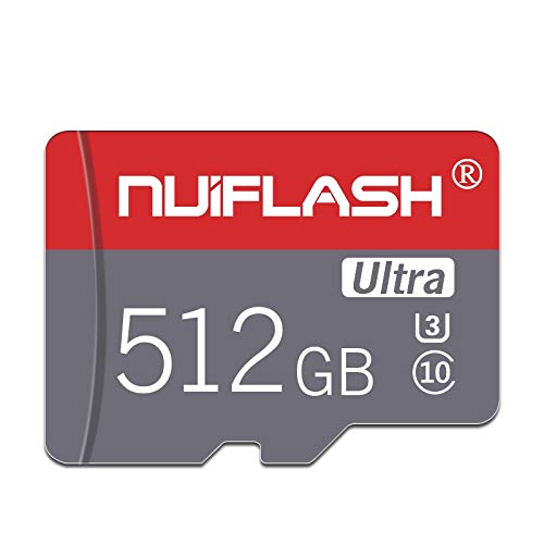 [Australia - AusPower] - 512GB Micro SD Card 512GB Memory Card 512GB TF Card,Class 10 Micro Memory SD Card with Free SD Card Adapter 512GB… 