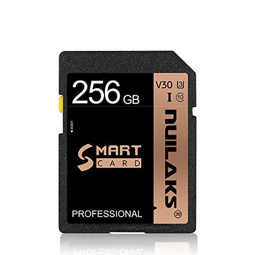 [Australia - AusPower] - 256GB SD Card Memory Card Class 10 High Speed Security Digital Memory Card for Vloggers, Filmmakers, Photographers & Content Curators 