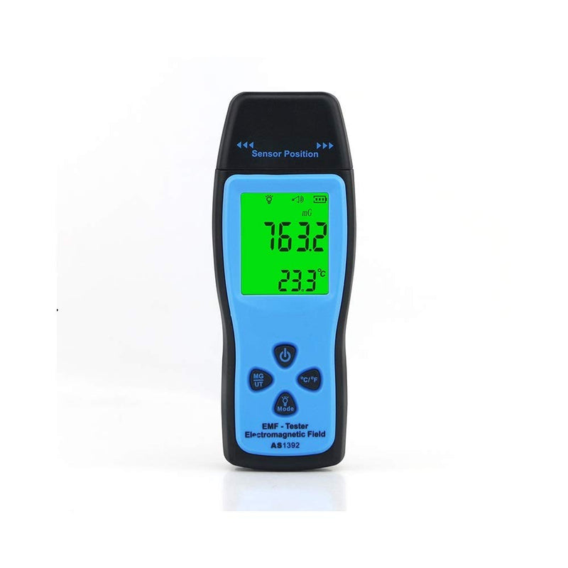 [Australia - AusPower] - EMF Meter,Handheld Electromagnetic Field Tester, Radiation Meter, 0?2000mG/0?200?T, 0.1?T Resolution, 30Hz?300Hz, for Home Appliances, Power Lines and Industrial Equipments 