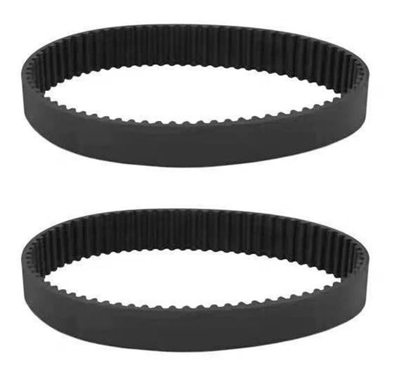 [Australia - AusPower] - 120XL037 Timing Belt, Various Mechanical Belt Replacement Belts+Toothed Drive Belt ,60 Teeth, 0.37" Width, 0.200" Pitch, 2Pcs 120XL037 2 