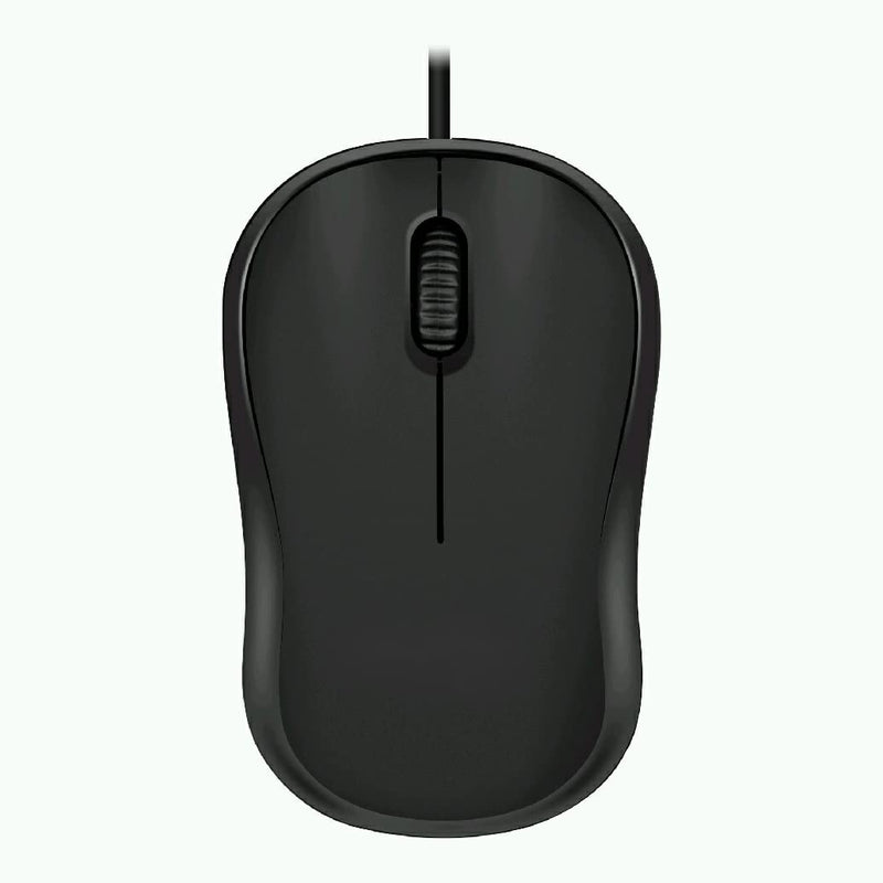 [Australia - AusPower] - Wired Mouse, USB Wired Computer Mouse, 1600DPI 3-Button Ergonomic Mice, Home and Office Mouse for Laptop PC Desktop Notebook - Black black02 