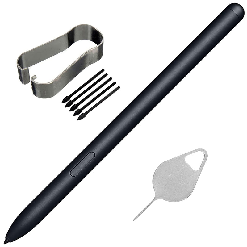 [Australia - AusPower] - Tab S7 FE Pen Stylus T730S S7 FE 5G Pen Replacement Galaxy Tab S7FE Pen Touch Pen for Samsung Galaxy Tab S7 FE Pen SM-T730 SM-T733 SM-T736B S Pen with Tips S7 FE Pen Repair Part (Mystic Black) Mystic Black 