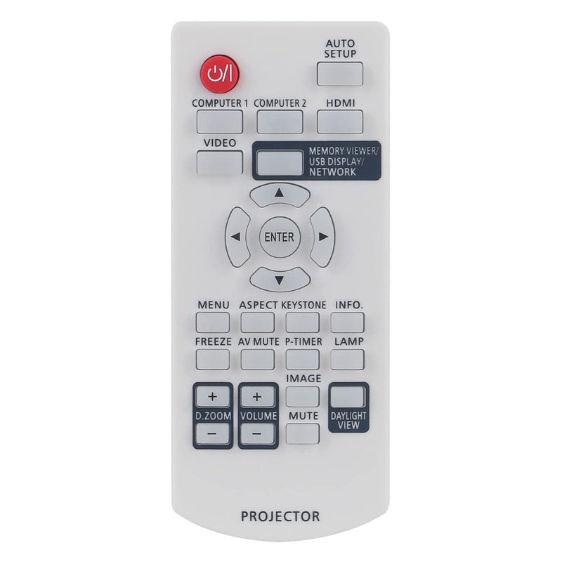 [Australia - AusPower] - PERFASCIN N2QAYA000116 Replace Remote Control Fit for Panasonic Projector PT-LW362 PT-LW312 PT-LB412 N2QAYA000116 