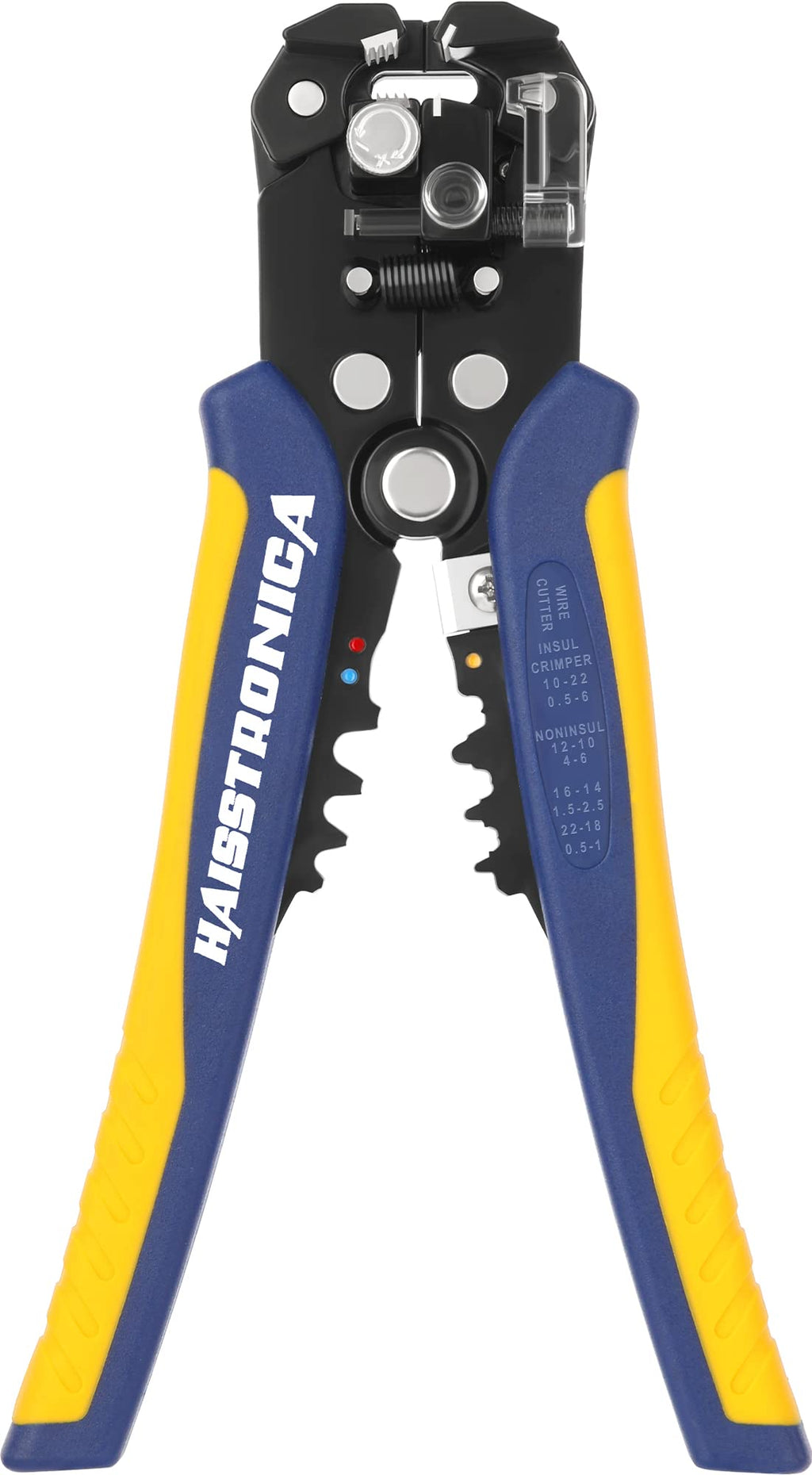 [Australia - AusPower] - haisstronica Wire Stripper Tool,AWG 24-10 Automatic Wire Stripper and Crimping Tool , Universal Wire Crimper Tool 