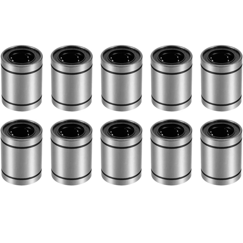 [Australia - AusPower] - RANIT 10Pcs LM20UU Double Side Rubber Seal Linear Ball Bearing for CNC Machine 3D Printer,20mm Bore 32mm OD 42mm Length 10 