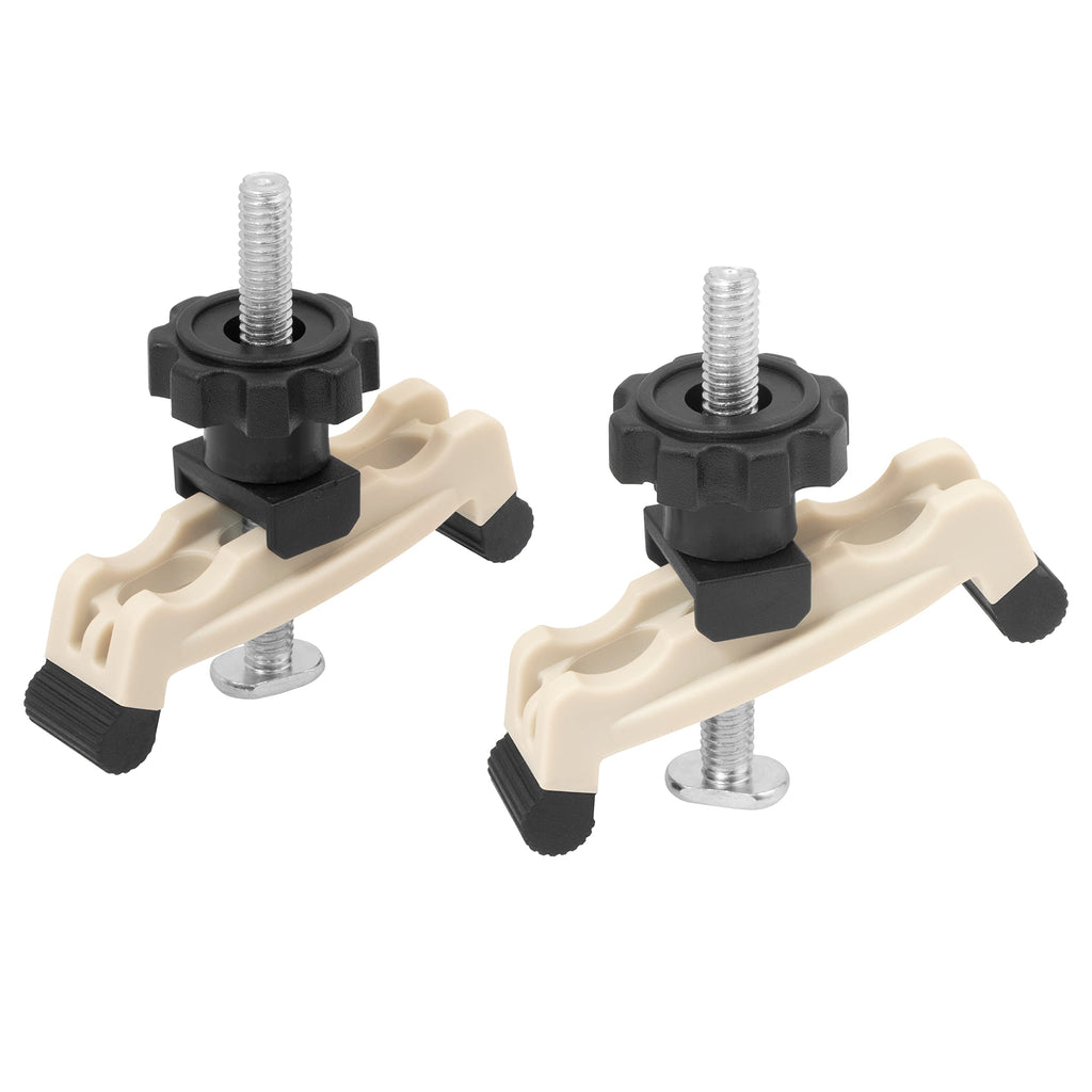 [Australia - AusPower] - Bit and Blade Safe Multi-Positionable Hold Down Clamp 2 Pack for Workshop Jigs and Fixtures 
