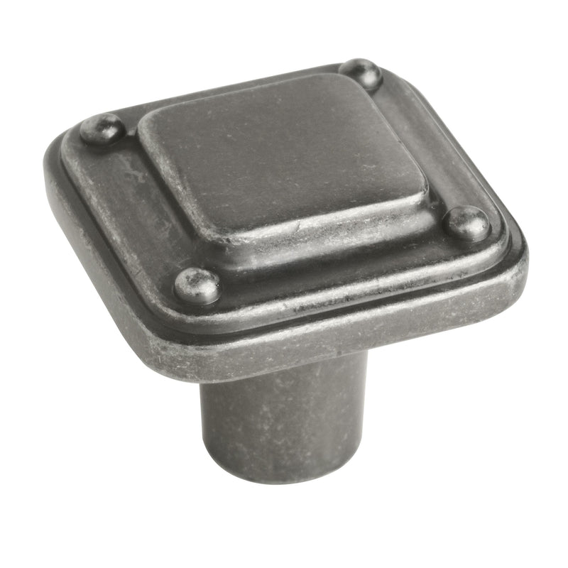 [Australia - AusPower] - Amerock | Kitchen Cabinet Knob | Antique Iron | 1-3/16 in (30 mm) | Jolene | 1 Pack | Furniture Hardware | Bathroom Drawer Knob| Dresser Drawer Handle | Cabinet Pull 1-3/16 in (30 mm) Length 