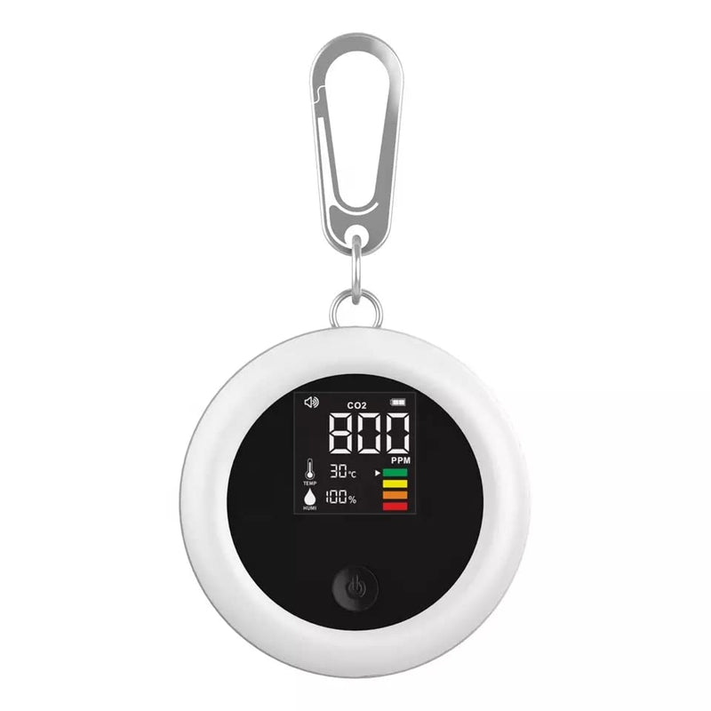 [Australia - AusPower] - Household Digital Air Quality Monitor Carbon Dioxide CO2 Detector with Infrared Sensor 