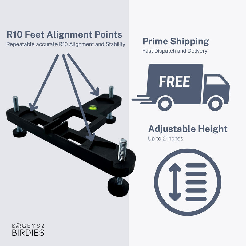 [Australia - AusPower] - Alignment and Leveling Stand for Garmin R10 - Stand Only (Heat Proof - Suitable for Outdoor/Indoor Use) 