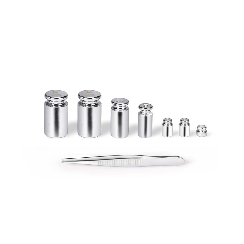 [Australia - AusPower] - ACCT ?????????????????????? ???????????? 1g 2g 5g 10g 20g Calibration Gram Scale Weight Set for Digital Scale Balance,Small Weights for Crafts, 1 Piece Calibration Weight Tweezer Small 