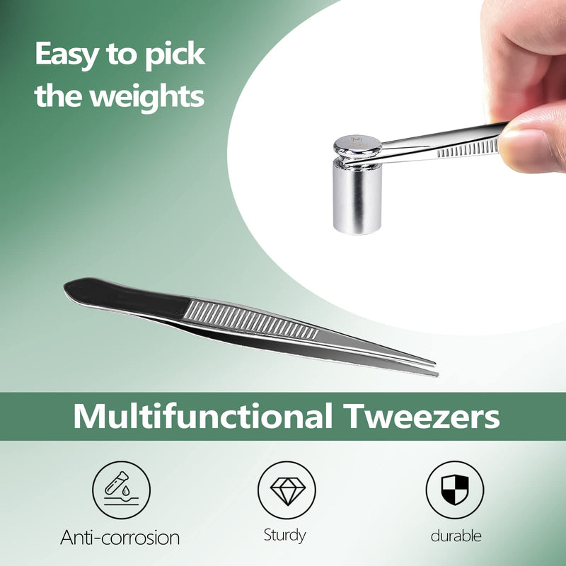 [Australia - AusPower] - ACCT ?????????????????????? ???????????? 1g 2g 5g 10g 20g Calibration Gram Scale Weight Set for Digital Scale Balance,Small Weights for Crafts, 1 Piece Calibration Weight Tweezer Small 